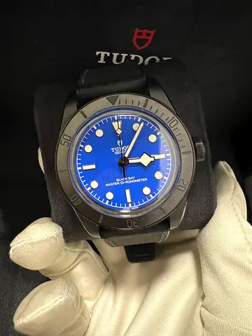 Tudor ceramic blue F1