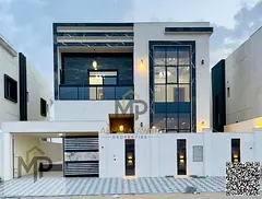 Modern Villa in Ajman | Al Bahia Area | 5 Bedrooms, Majlis, 2 Living Rooms, Maid's Room | Freeho