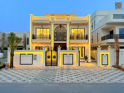 Luxury villa for sale in Al-Aliya with a luxurious design including air conditioning, directly from
