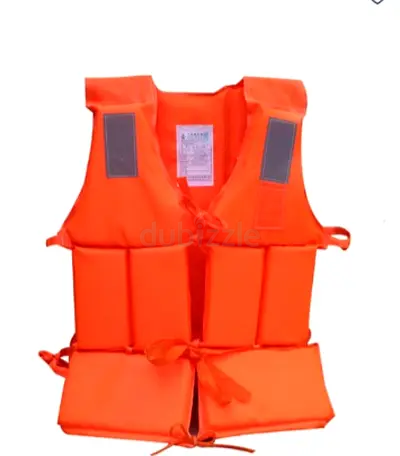 Orange Life Jacket / Personal Flotation Device - Adult Size