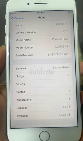 iPhone 8 Plus 64GB - Good Functional Condition, iOS 15.5