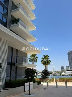 2BR Marina View | Beach Mansion Tower 1 | Balcony