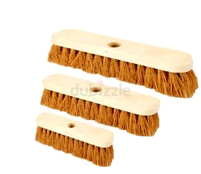 Coco Brush With Wooden Handle 24, 12, 18