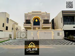 Luxury villa in Al Zahia | Two floors + roof, registration fees included