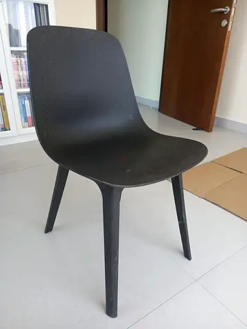 Minimalist Black Dining/Side Chair - Great condition