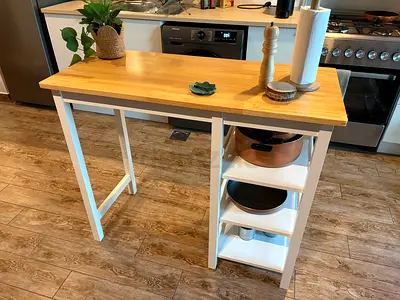 Kitchen Island - As Good As New!