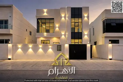 With only a 10% down payment | Own a luxury villa in Al Helio 2, Ajman | 5 master bedrooms with a 3800 sq ft pool | Competitive price including regist