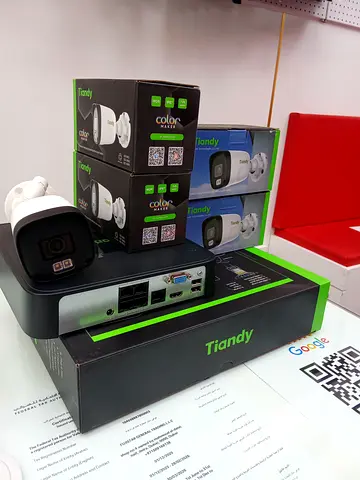 Brand New Tiandy Full-Color IP CCTV Camera System