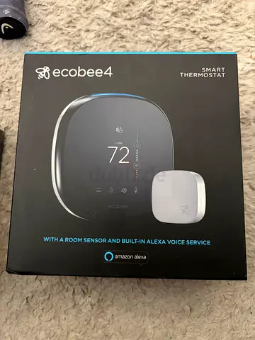 Ecobee4 Smart Thermostat with Room Sensor (Alexa Built-in)