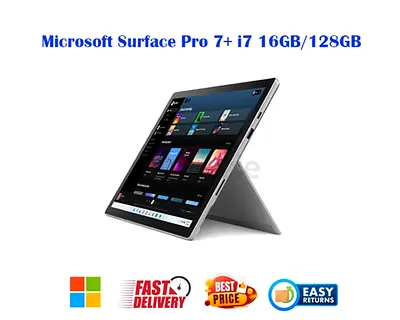Microsoft Surface Pro 7+ 12.3 Inch i7 16GB RAM 512GB SSD - Free Delivery