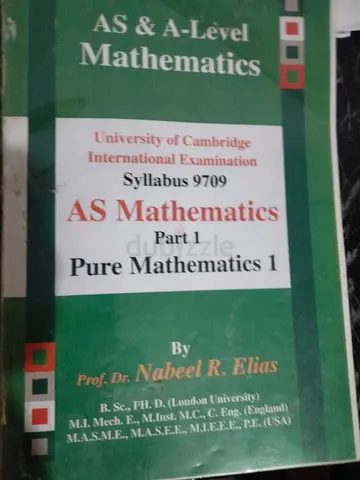 Pure math  part 1 for AS and A level
