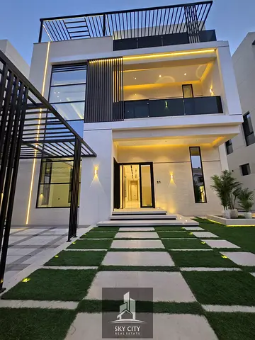 An exceptional opportunity to own your dream home in one of the most prestigious and tranquil residential areas in the Emirate of Ajman. This villa boasts a modern architectural design and luxurious f