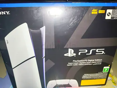 Sony PlayStation 5 Digital Edition console in original box with 2controllers