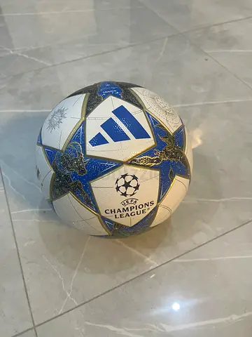 Used UEFA Champions League-style Football - with air inflater