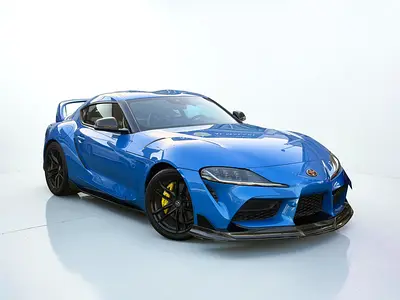 Toyota Supra GR 2021 GCC Specs Blue Edition