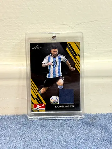 Lionel Messi Jersey Relic Card