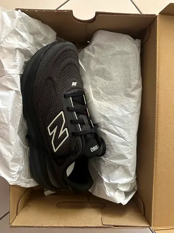 New Balance 1080  W10803AW Black Mens Running Shoe - Brand New in Box