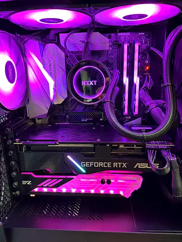 GAMING PC - RTX 2080 SUPER - Intel 9600K 5GHZ OC - 32GB 3600MHZ - 1.5TB NVME - ASUS ROG STRIX - RGB