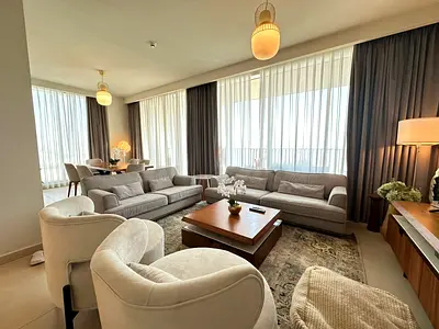 Comfy family 3BD apartment in Dubai Creek Harbour