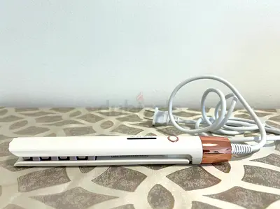 Corn-shaped hair straightener