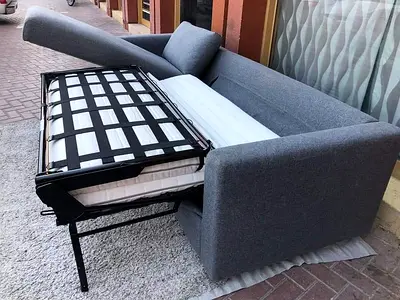 Like A New Condition High Quality ikea vimle L shape sofa bed with mattress