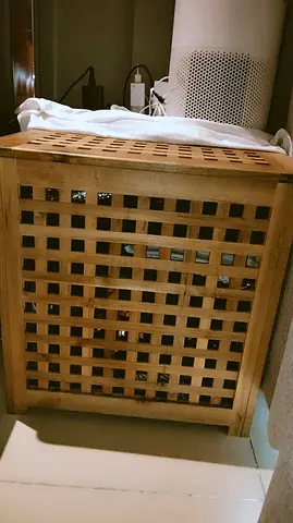 wooden storage cum night stand 2 pcs