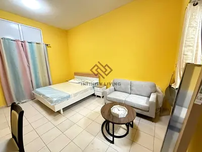 Spacious Fully Furnished Studio | Steps from Metro | Flexible Payment Plan