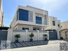 Luxury villa for sale in Al Zahia, elegantly designed, featuring 5 spacious bedrooms and ultra-luxur