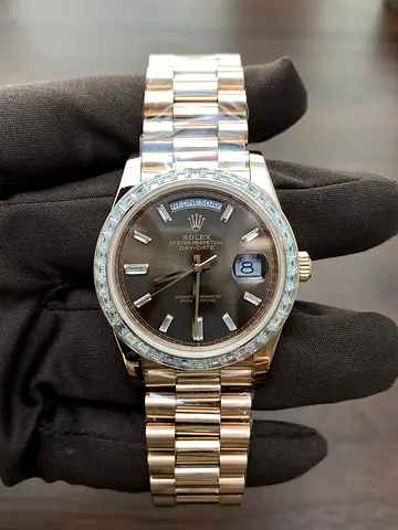 SC Rolex DayDate Rose Chocolate 1-1