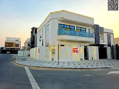 Luxury corner villa for sale in Al Bahia, price including registration fees