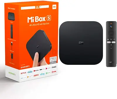 Xiaomi Mi Box S - 4K Android smart TV  Box with Remote