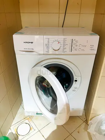 Krome front-load washing machine - 6kg, good working condition