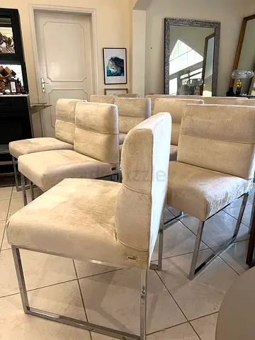 FENDI Casa 12 Dining Chairs.. Best Deal