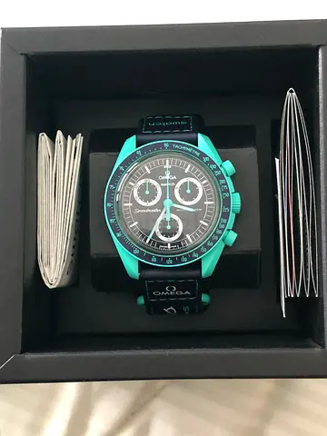 Omega Moonswatch Polar Lights