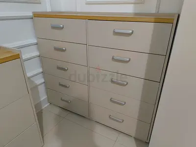 FOR SALE – PAN Home Laura Chest of Drawers (10 Drawers) – Light Grey