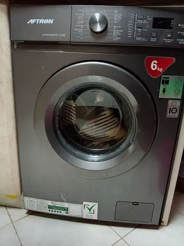 Aftron 6kg Front Load Washing Machine - Good Working Condition