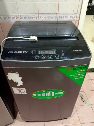 Elekta Top Load Washing Machine - Used, Good Working Condition
