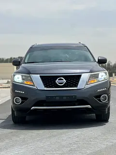 Nissan Pathfinder SV 2014 | GCC Specs with History Service نيسان باثفندر خليجي صيانة وكالة