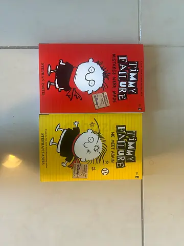 Timmy Failure book set: Mistakes Were Made  We Meet Again (Stephan Pastis)
