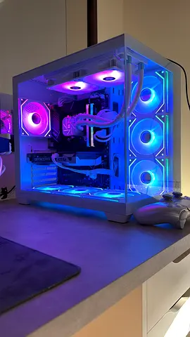 Custom White RGB Gaming PC - High Performance Build