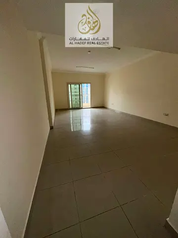 Limited Time Offer 3 Bedroom Hall Apartment with Balcony and Maid Room for Rent in Al Qasimia Al Nad Sharjah | Master Bedroom | Built-in Wardrobes | F