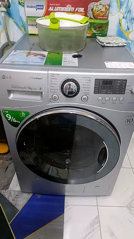 LG Front Load Washer Dryer 9/6 kg - Good Working Condition