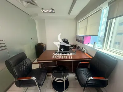 Fully Furnished> 4 Glass Partitions> Chiller Free> 2 Parkings> Bath & Pantry