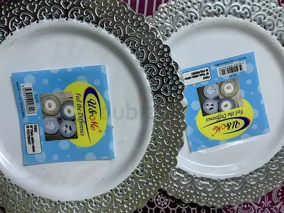 Decorative plates - 10 pcs per pack (2packs)