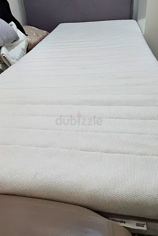 2 × IKEA MALFORS foam mattress 90*200 (With mattress protector)