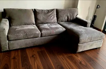 Brand New Condition High Quality Crate Barral axis L Shape sofa