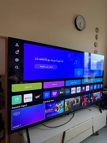 LG UHD UR80 86 inch 4k smart tv with waranty
