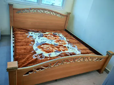 Wooden cot