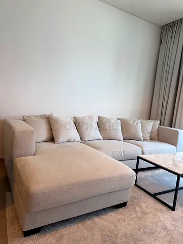 Corner sofa  with table