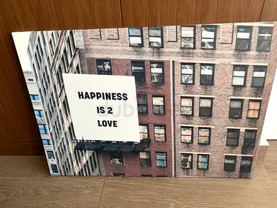 Framed paint from Ikea